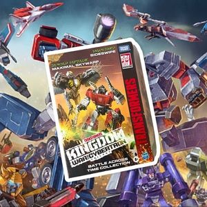 Transformer Collectible battle Across Time Collection 2 Figure Set